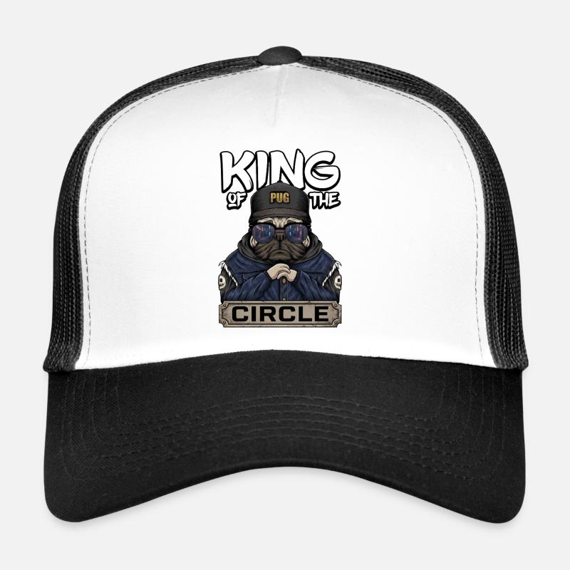Roi du Cercle Carlin Refroidisseur Casquette trucker 