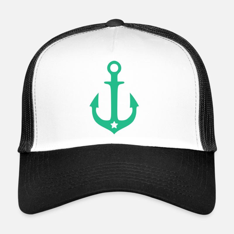 Ankerlogo mit Sternakzent Trucker Cap