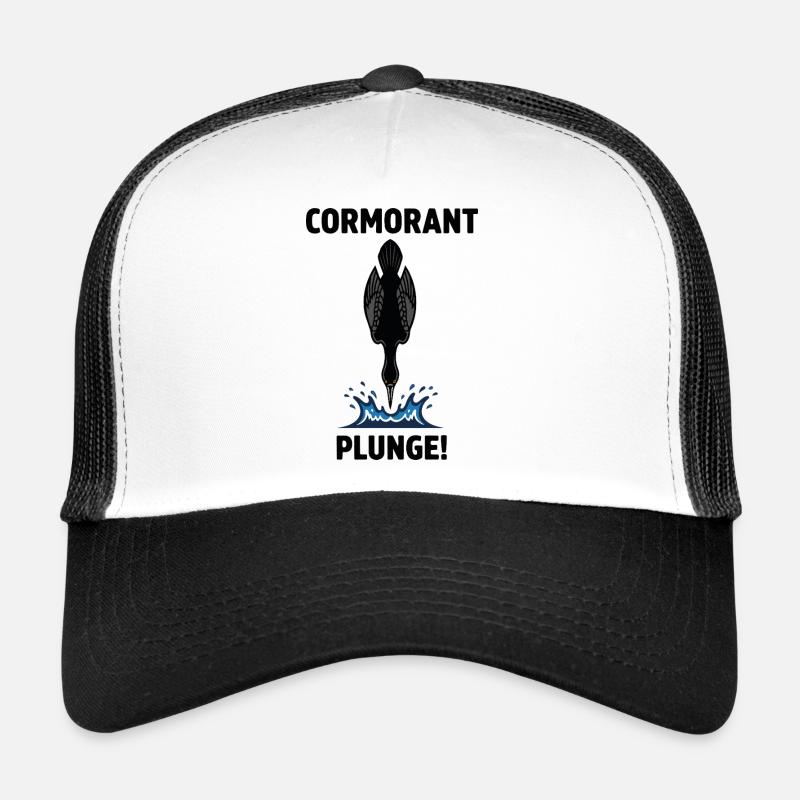 Cormoran Plongeon Mer Plunge Cormorant Casquette trucker 