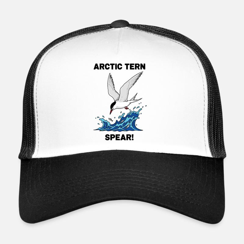 Sterne Arctique Pêche Mer Spear Arctic Tern  Casquette trucker 