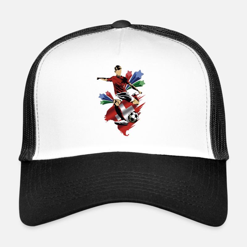 Suisse - Suisse - Drapeaux Casquette trucker 