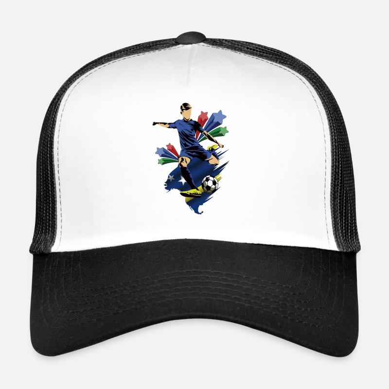 Curaçao - Curaçao - Drapeaux Casquette trucker 