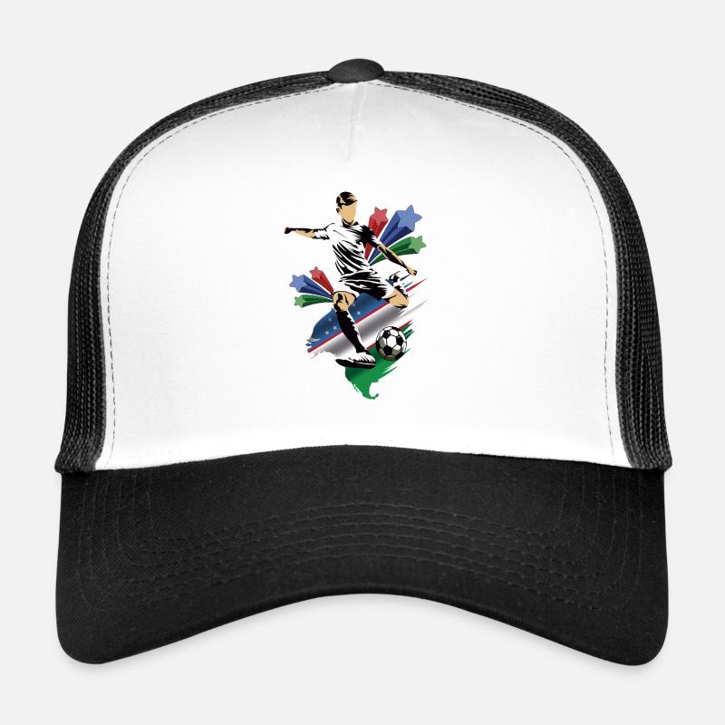 Ouzbékistan - Ouzbékistan - Drapeaux Casquette trucker 