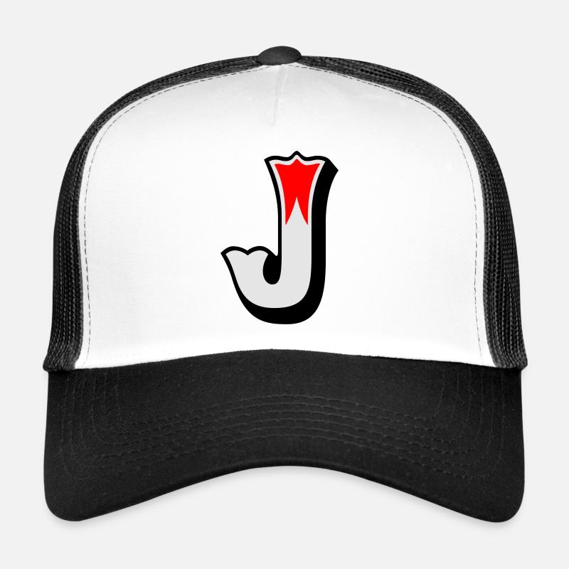Buchstabe - J Trucker Cap