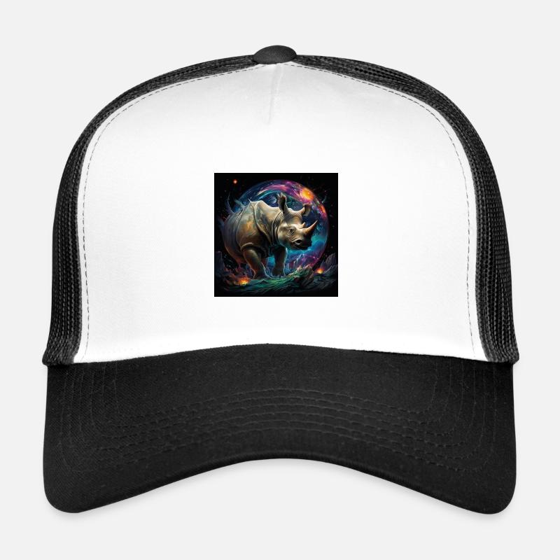 Kosmisches Nashorn Trucker Cap