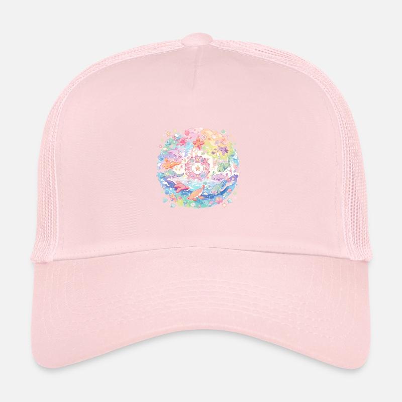 Les mignons animaux de la mer Casquette trucker 