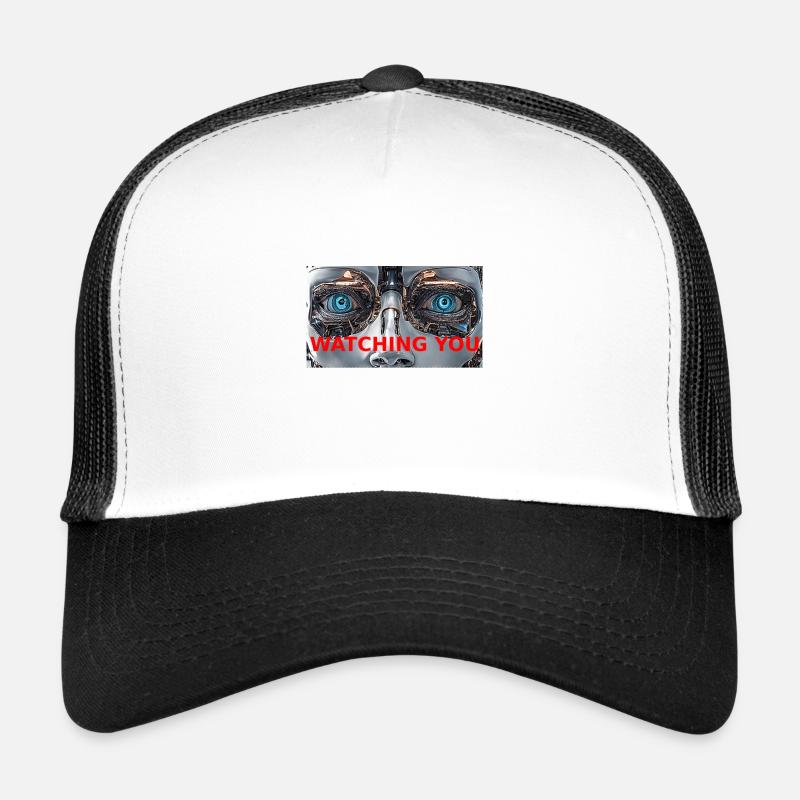 Ich beobachte dich Trucker Cap