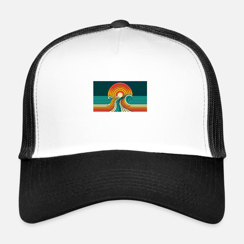 Sunset Retro 3 Trucker Cap