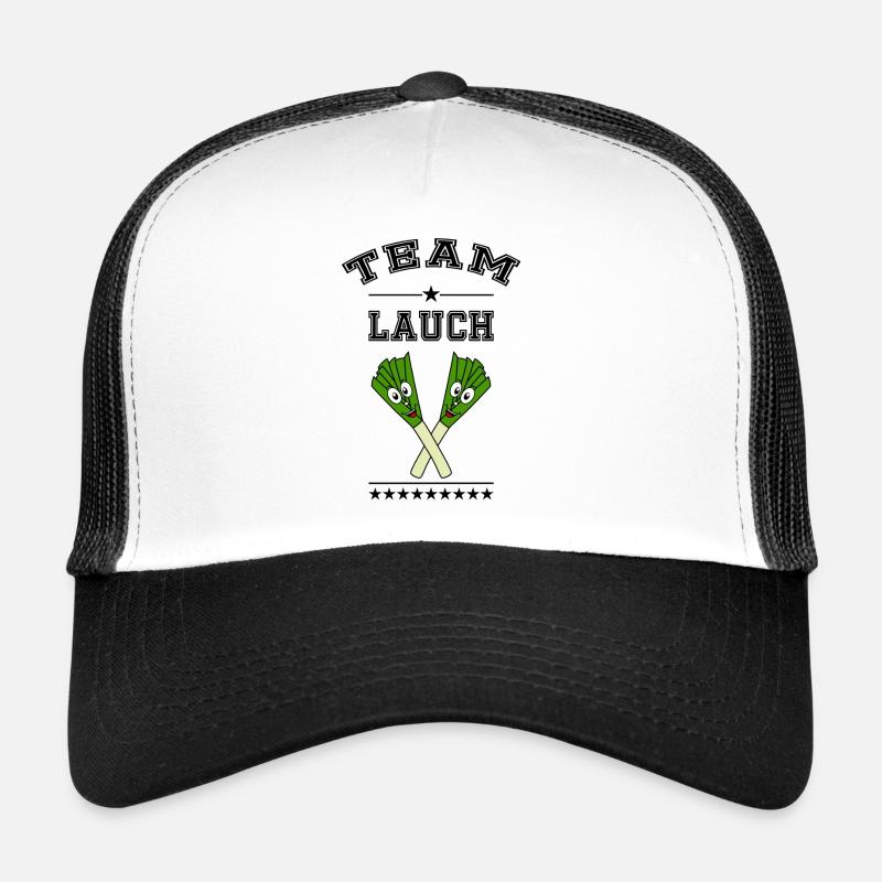 Team Lauch Logo schwarz Trucker Cap