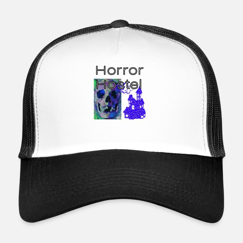 Horror Hostel - Trucker Cap - Weiß/Schwarz