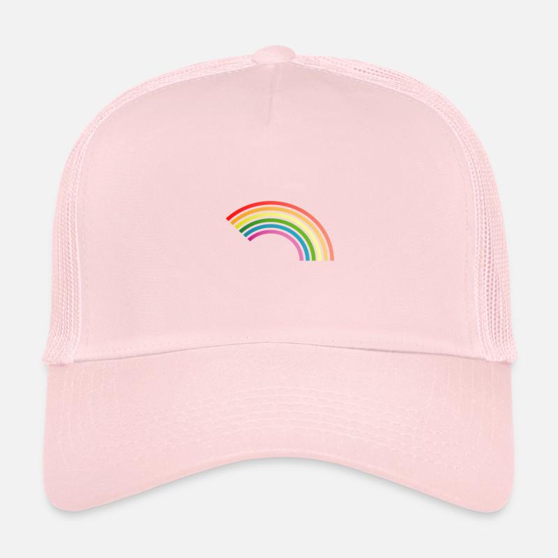 arc en ciel Casquette trucker 