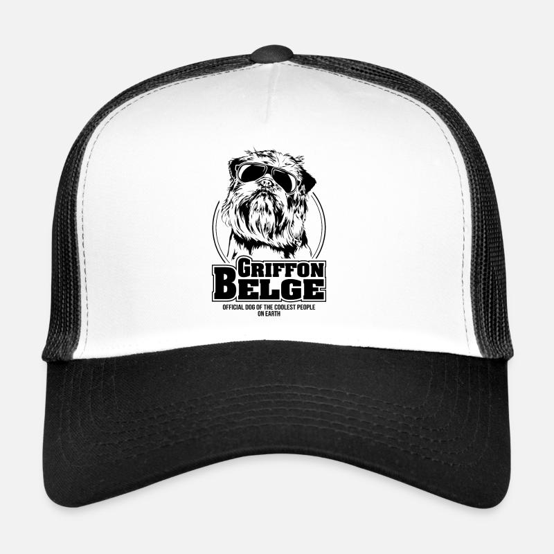GRIFFON BELGE coolest people Hunde Spruch Wilsigns Trucker Cap