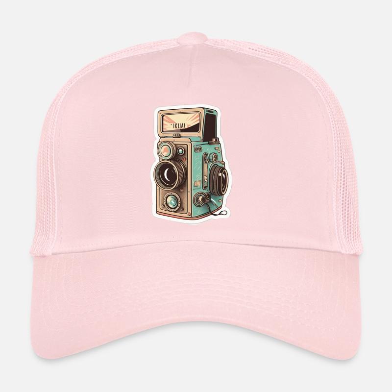 Retro Camera Trucker Cap