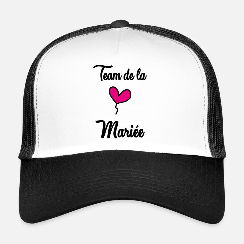 WEDDING. BRIDE-TO-BE. Bachelorette party. TEAM. TEAM BRIDAL Trucker Cap