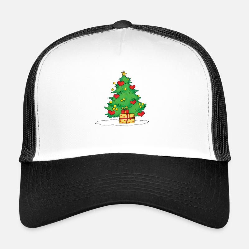Christmas Tree Trucker Cap