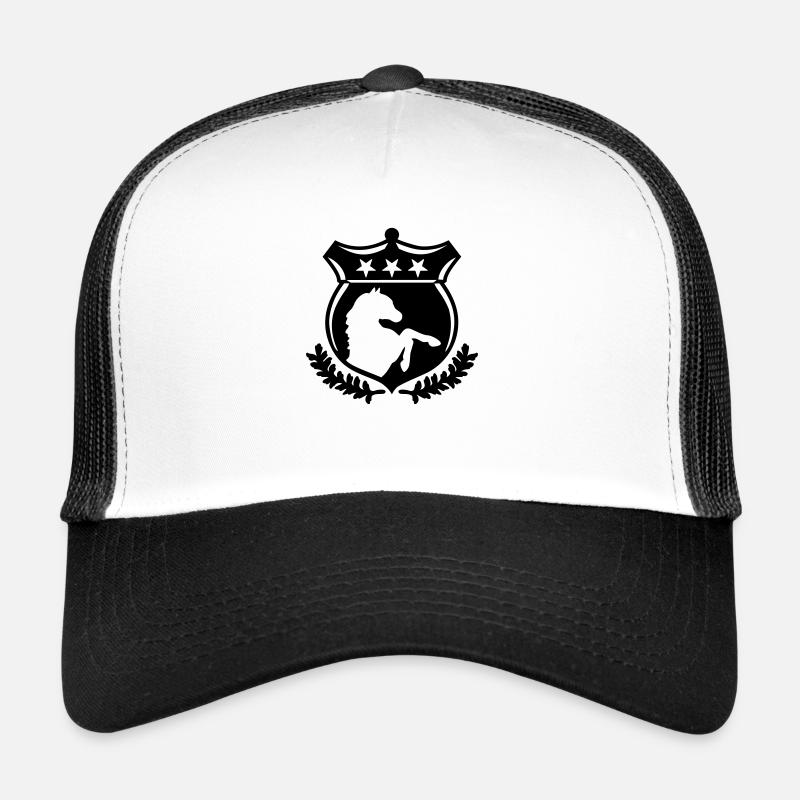 cheveaux / emblème à cheval Casquette trucker 