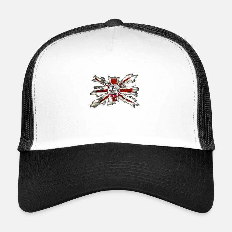 British Bulldog - Trucker Cap - white/black