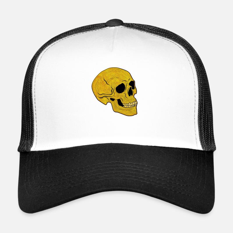 YellowSkull Trucker Cap