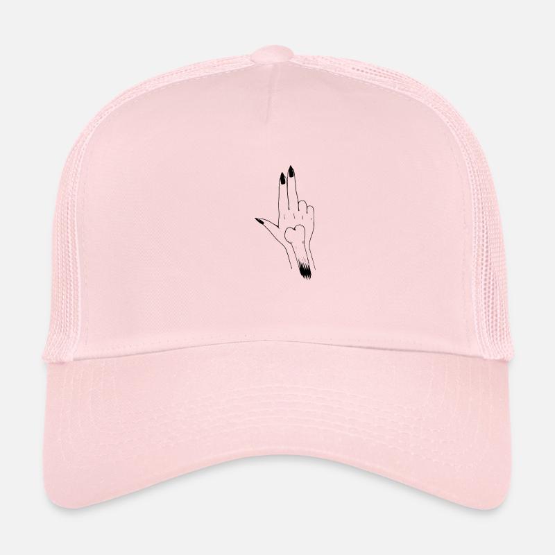 Main old school Casquette trucker 