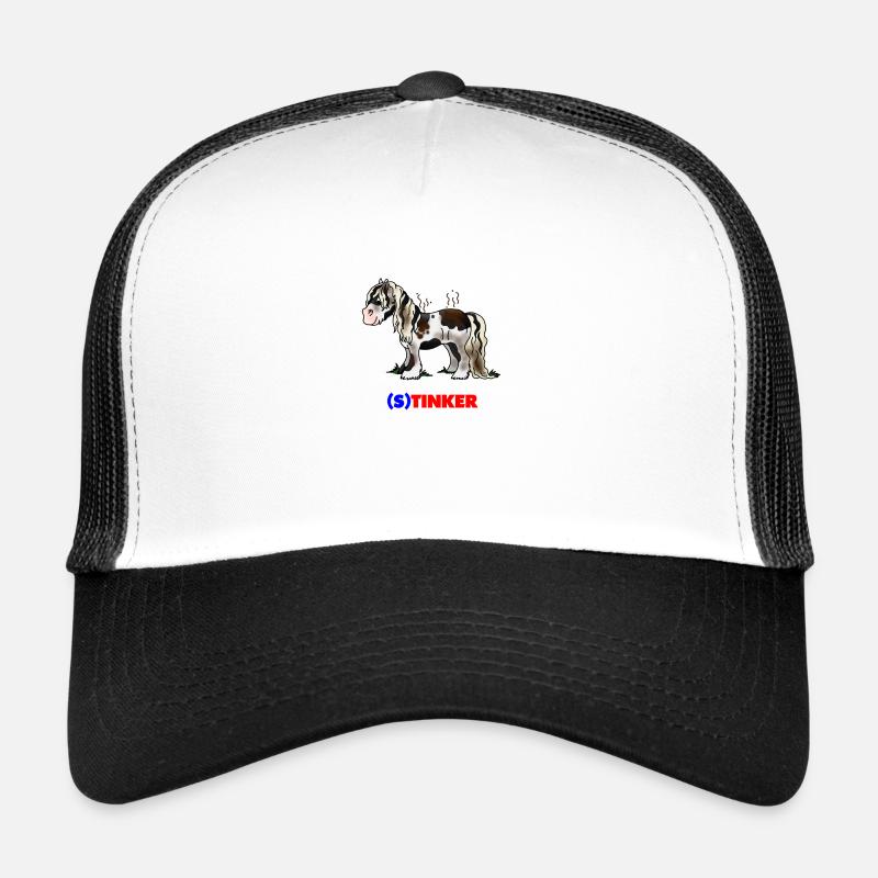 Stinker - Trucker Cap - Weiß/Schwarz