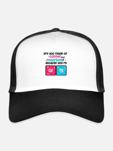 Youre Cute - Copper - Tellurium CUTE - Trucker Cap - white/black - Front
