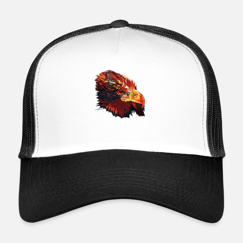 Adler arthawk - Trucker Cap - Weiß/Schwarz
