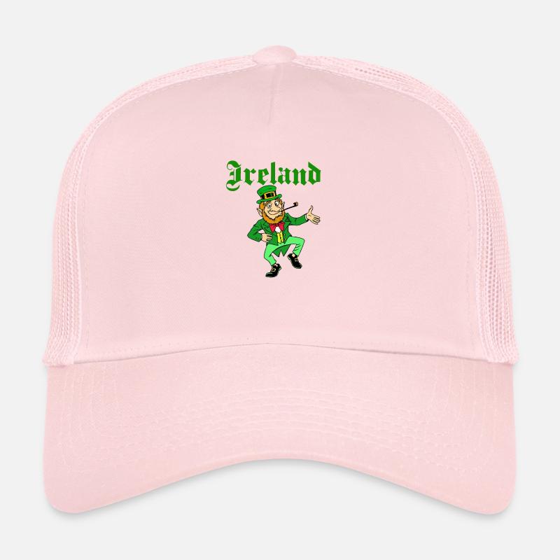 Irlande St Patrick Leprechaun Casquette trucker 