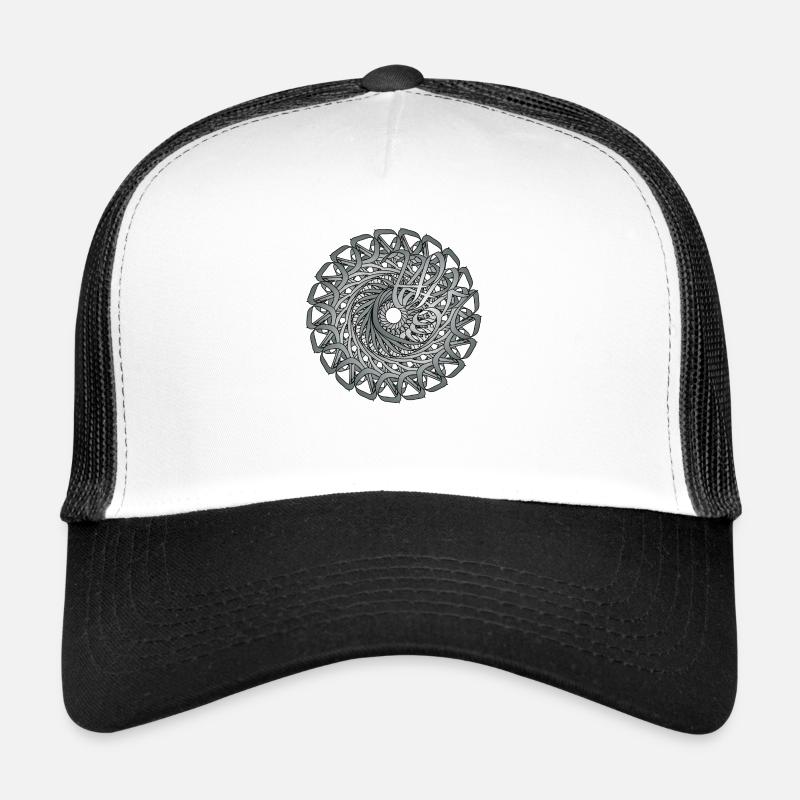 Original Circle - Trucker Cap - white/black
