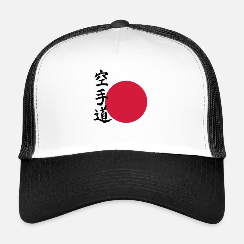 Karate do - Orient - Casquette trucker  - blanc/noir