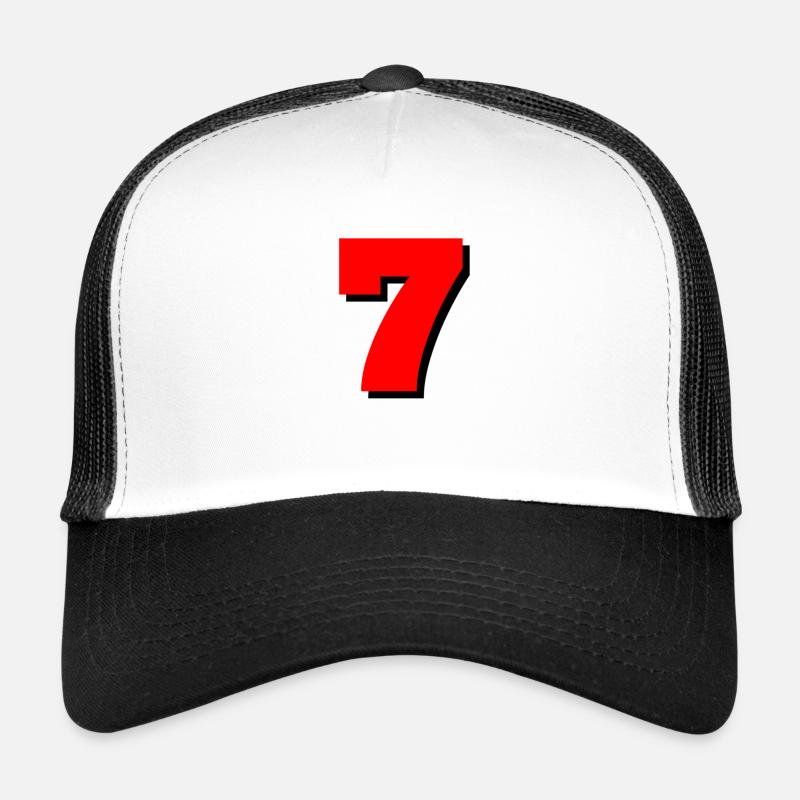 Number 7 Trucker Cap