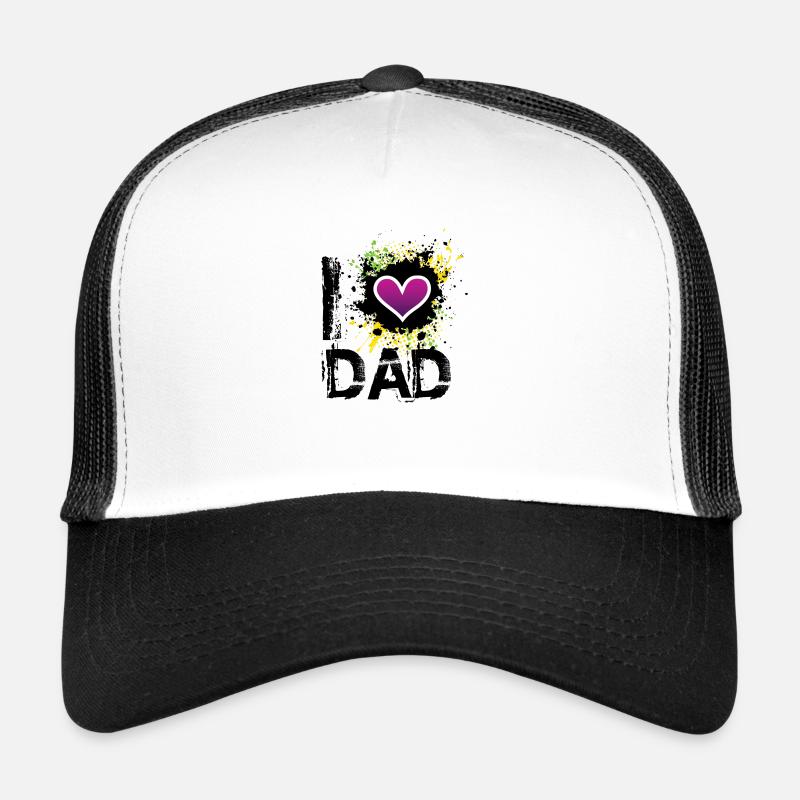 I love dad uk Trucker Cap