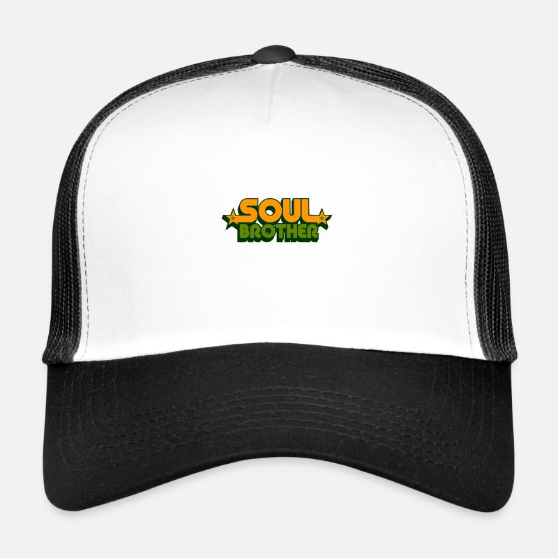 soul brother - Trucker Cap - white/black