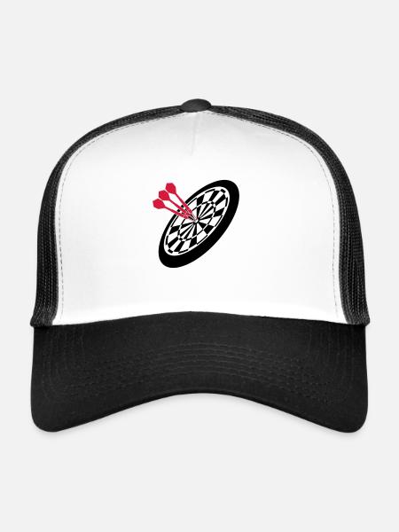 Dart Sport - Trucker Cap - white/black - Front