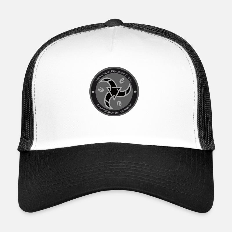 astral enlightment association - Trucker Cap - Weiß/Schwarz