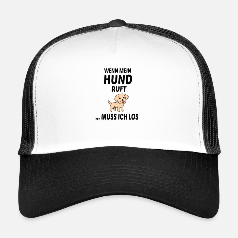 Chien sort maîtresse cadeau de maîtresse Casquette trucker 