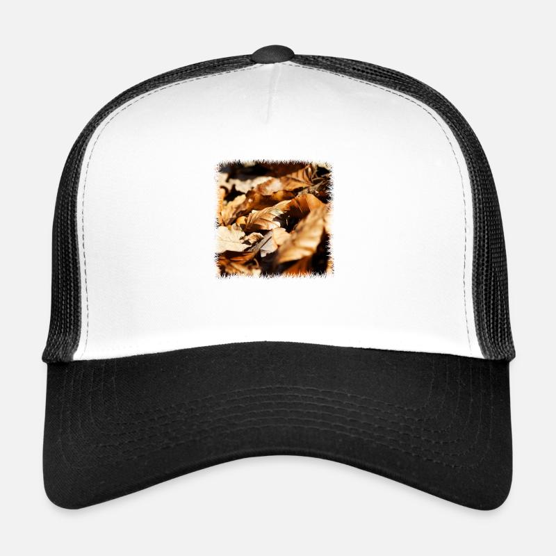 feuille Casquette trucker 