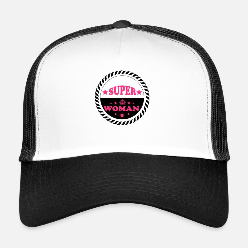 Super woman Trucker Cap