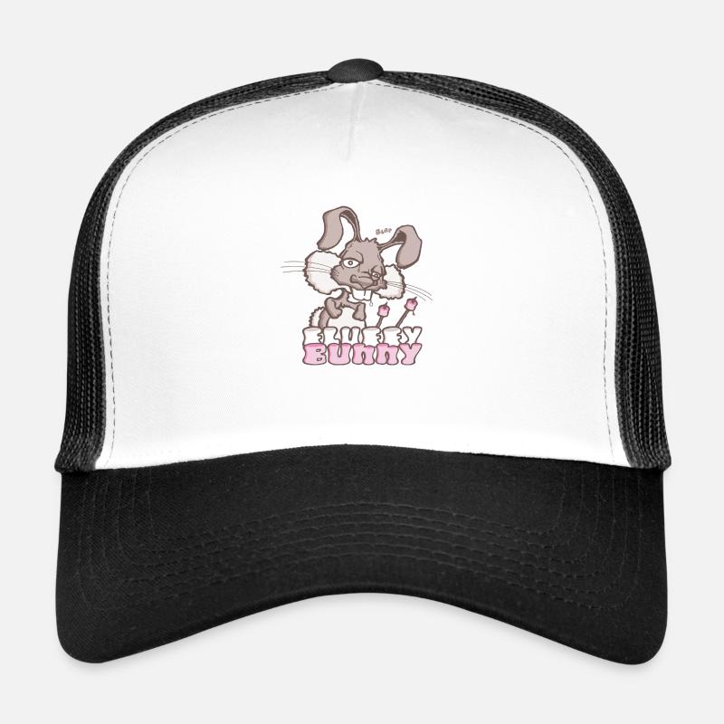 Fluffy Bunny Casquette trucker 