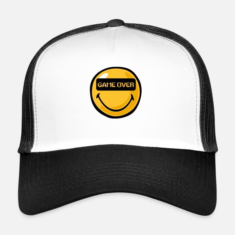 Smiley Game Over Casquette trucker 
