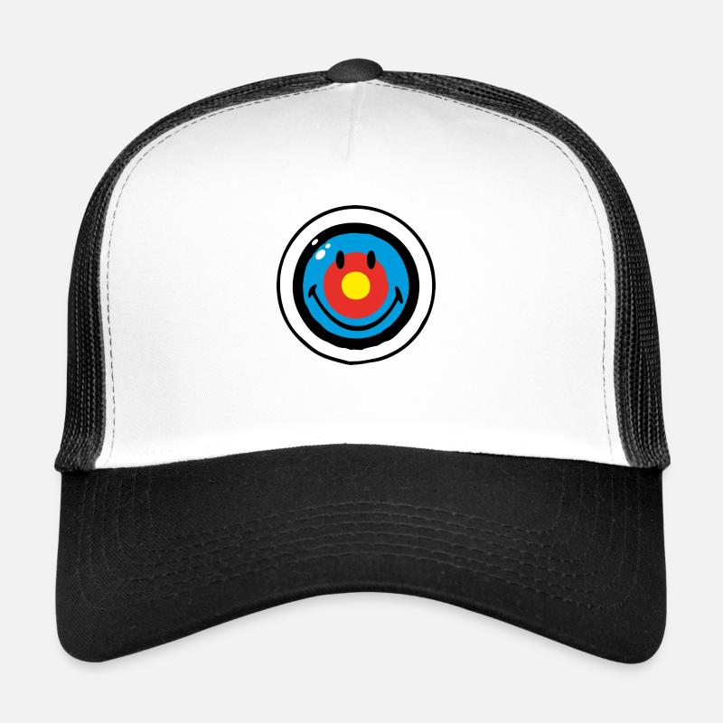 Smiley Target Trucker Cap