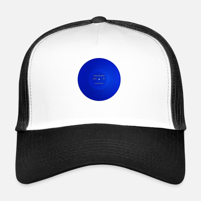 Kanye Jesus is King - Trucker Cap - Weiß/Schwarz