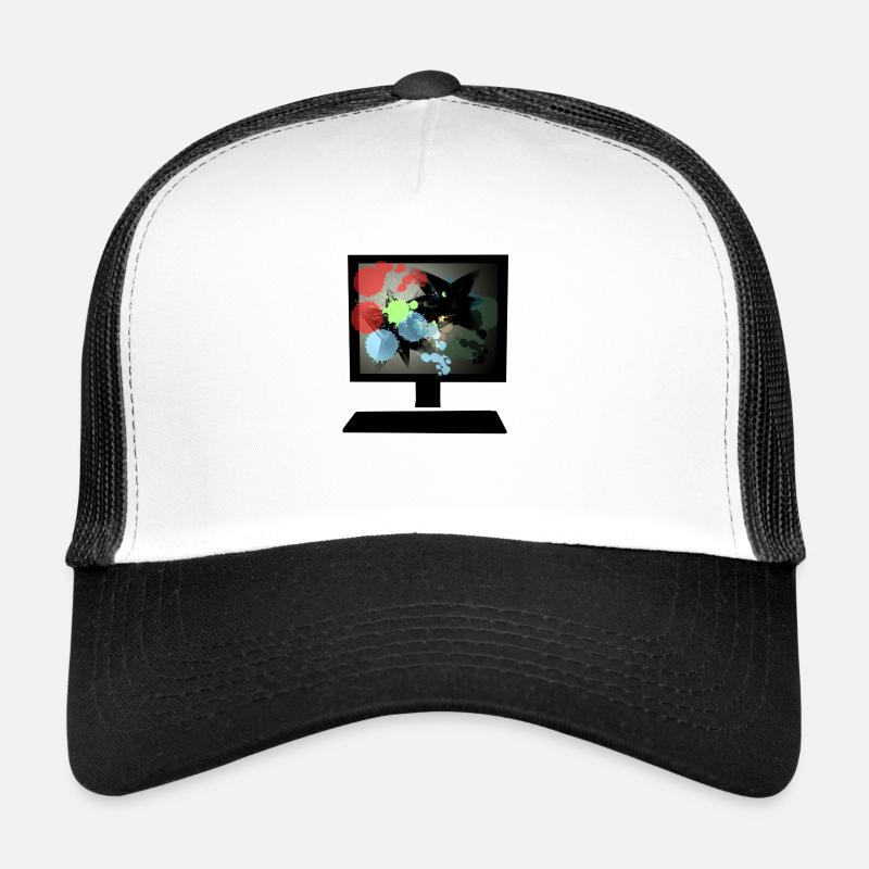 pc coloré Casquette trucker 