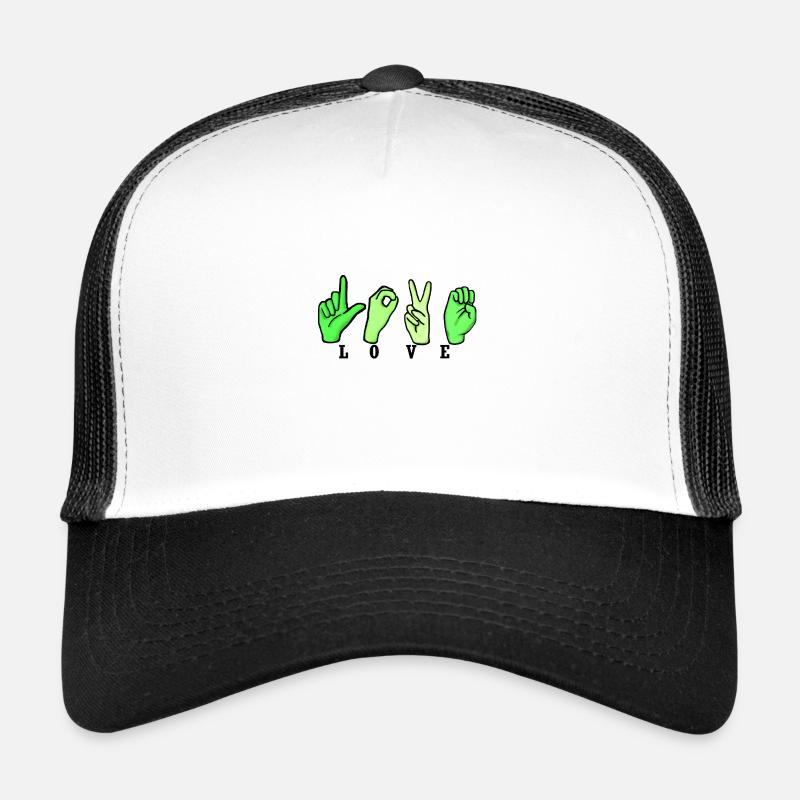 Love dactylo III Casquette trucker 