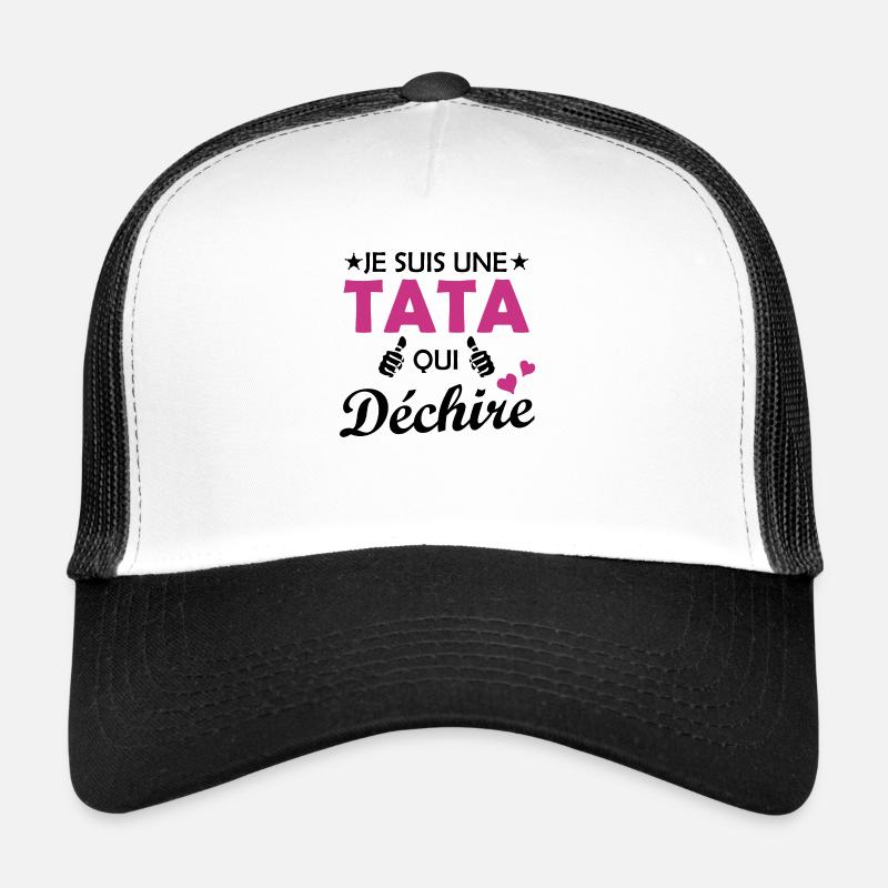 Je suis une tata qui déchire Casquette trucker 