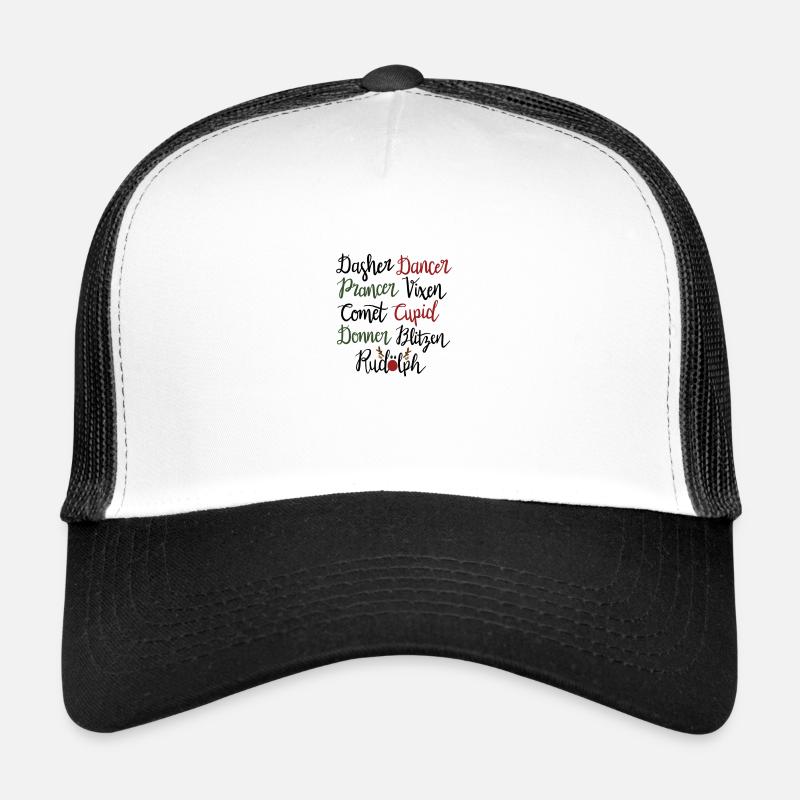 noms de rennes Casquette trucker 