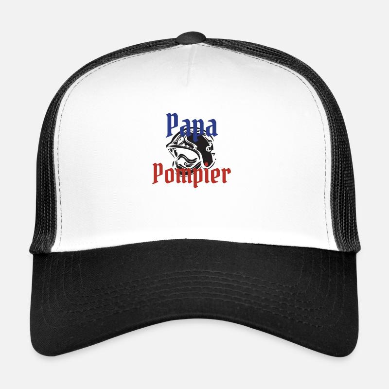 Papa pompier! Casquette trucker 