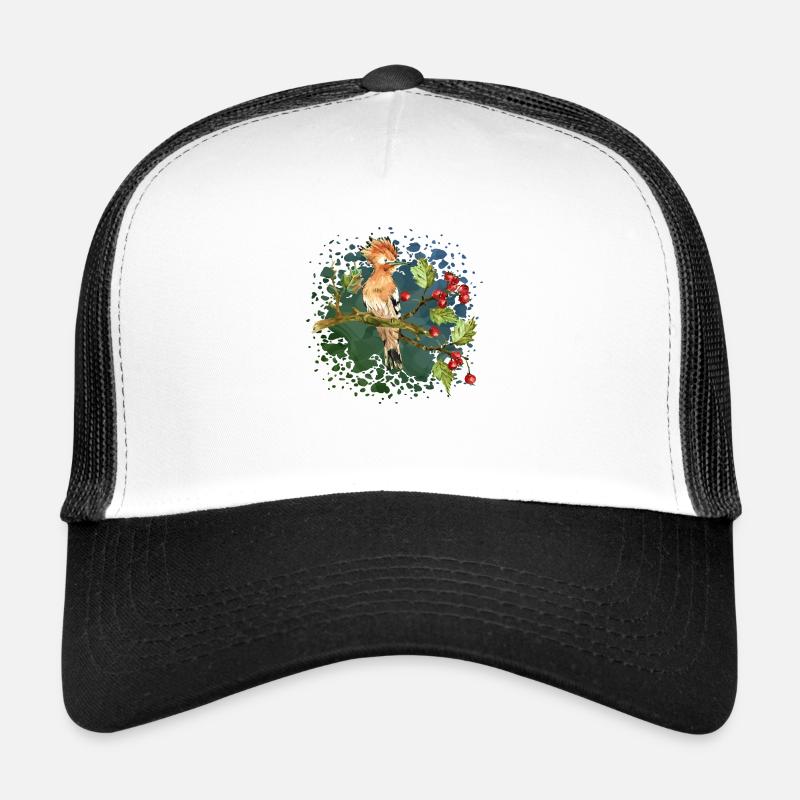 Oiseau coloré Casquette trucker 