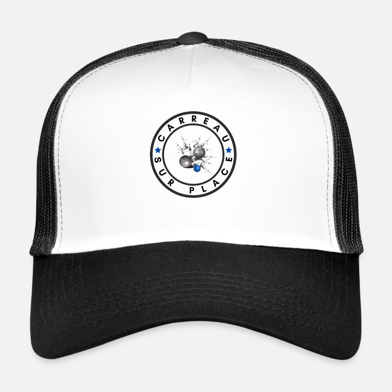 Boule Logo Carreau sur place in blau Trucker Cap