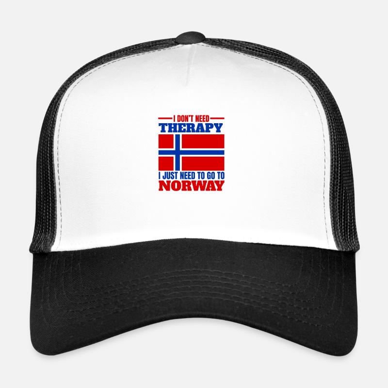 Je ne veux pas que je me soit mis à la place de Norway Casquette trucker 