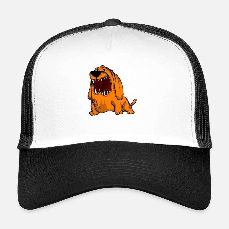 Lustige Hunde 11 - Trucker Cap - Weiß/Schwarz